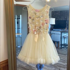 COPY - Girls Dress w Tulle Skirt